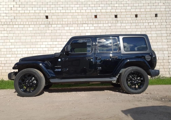 Jeep Wrangler cena 225500 przebieg: 24000, rok produkcji 2021 z Warszawa małe 154